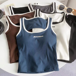 Áo Bra Nữ Ba Lỗ Khoét Lưng Dáng Dài Có Mút Nâng Ngực Quyến Rũ 351  { O107 }