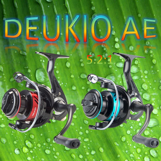 Máy câu deukio ae, chất liệu kim loại, đủ size 2000, 3000, 4000, 5000, 6000, 7000