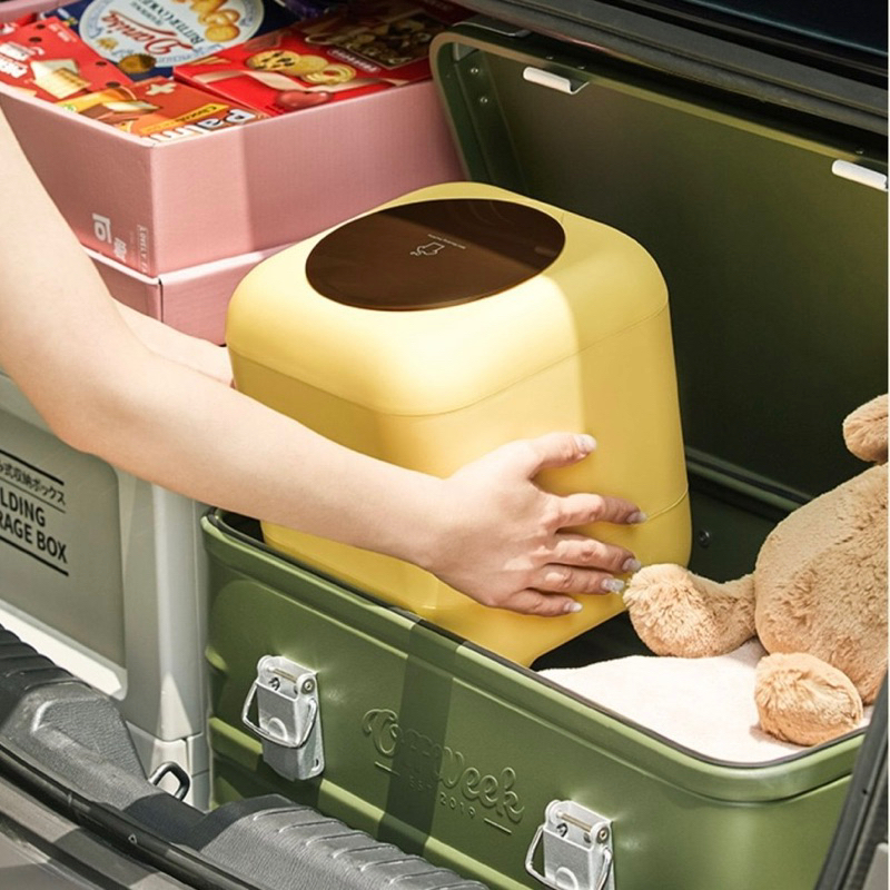 Máy giặt đồ sơ sinh, quần áo lót mini không dây bán tự động FUNWOOD pin 2000mah màu vàng ,sạc typeC tiệnlợi