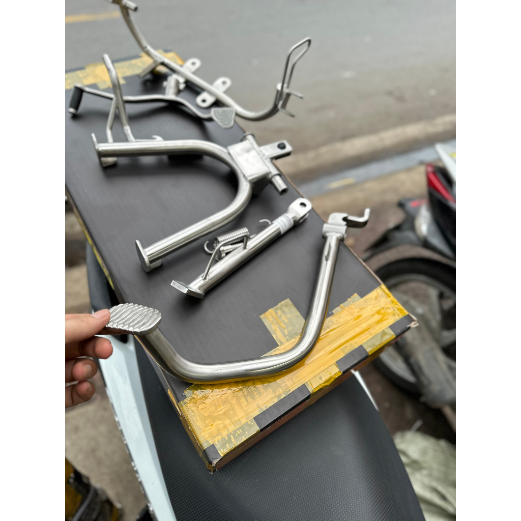 Bộ chống inox 304 đặc dành cho Exciter 150/155