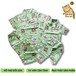 Set bộ ngủ bộ mặc nhà Pijama cho mẹ và bé vải Lụa Satin mềm đẹp mát nhiều mẫu