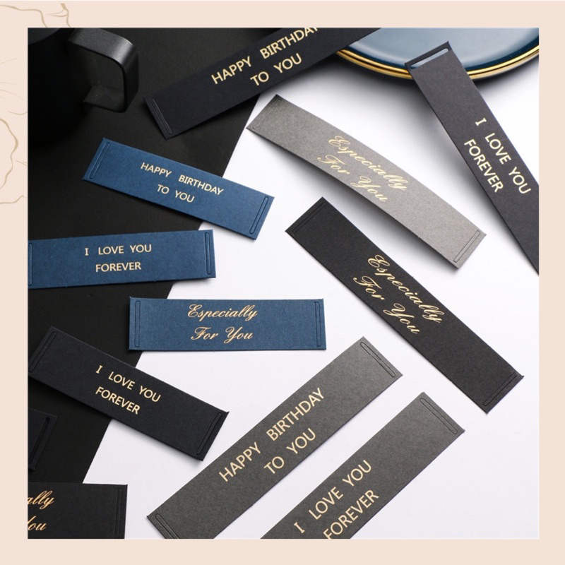 Thẻ trang trí hộp quà