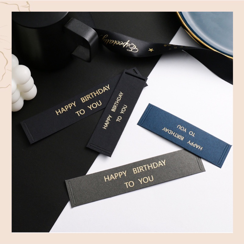 Thẻ trang trí hộp quà