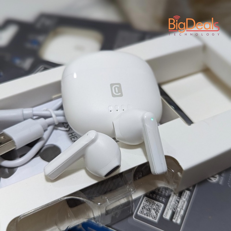 Tai nghe true wiress CELLULARLINE Wizy, 5.0, pin 18h, cảm ứng, BigDeals VN