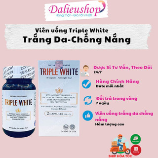 Viên uống Triple White-Viên Uống Trắng Da Chống Nắng