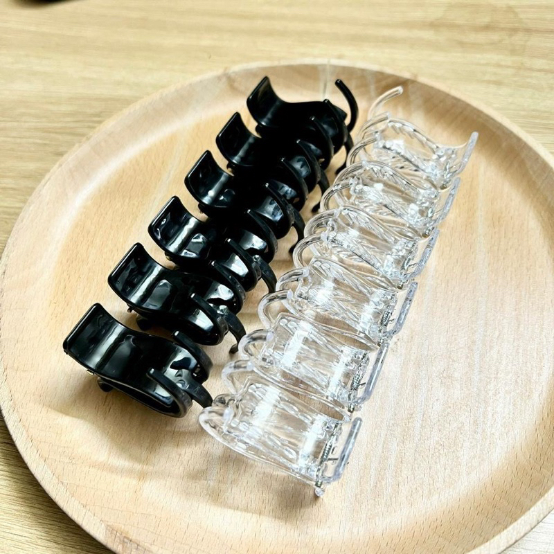 Sét kẹp tóc càng cua mix màu vỉ 12 cặp