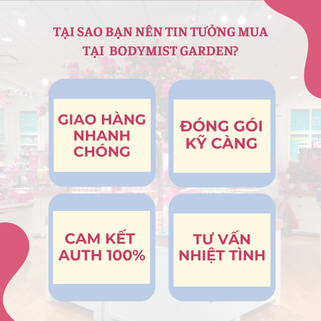 Xịt thơm Bodymist Pink Chiffon hương dễ thương.