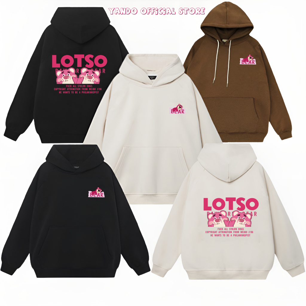 Áo Hoodie Form Rộng YANDO OUTFITS P202 Losto Cotton French Terry 350GSM Local Brand