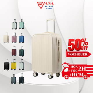 Vali du lịch cao cấp nhựa ABS + PC, chống sốc, chống va đập, chống trộm, bánh xe đôi xoay 360, khóa chuẩn TSA Hoa Kỳ
