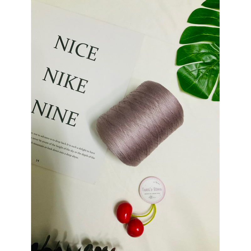 Yarn - Sợi Tencel Nhật 100% - Sợi chập 0.8mm - Sợi mền, mát và bóng đan móc áo váy, áo dài - 1 cuộn dư áo - Terri Store
