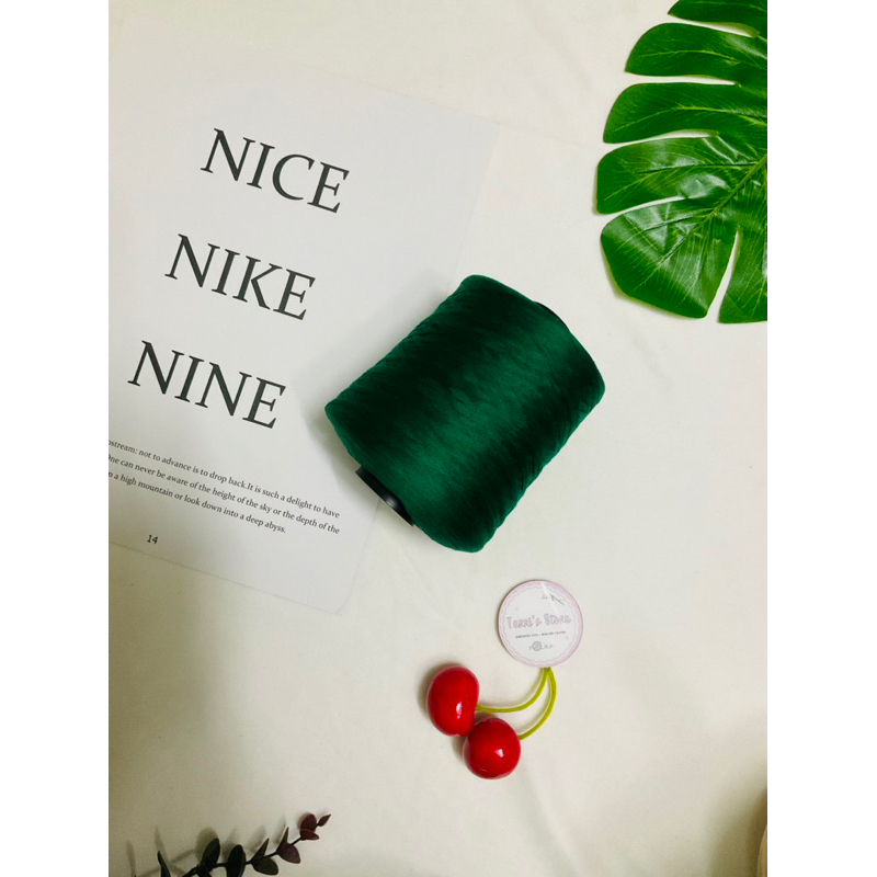 Yarn - Sợi Tencel Nhật 100% - Sợi chập 0.8mm - Sợi mền, mát và bóng đan móc áo váy, áo dài - 1 cuộn dư áo - Terri Store