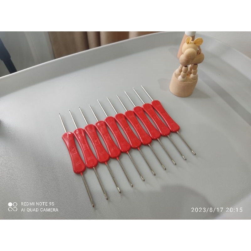 Kim móc hai đầu cán nhựa size 1-2 và 3-4