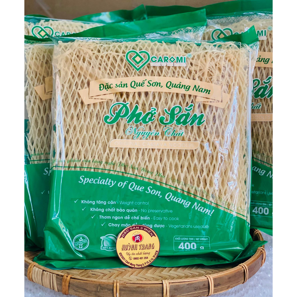 Sỉ 10 Gói Phở Sắn Quế Sơn Caromi 400gram