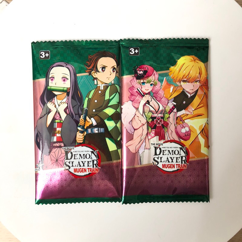 Full Box Hộp 36 Gói Thẻ Bài Thanh Gươm Diệt Quỷ Phiên Bản Demon Slaye