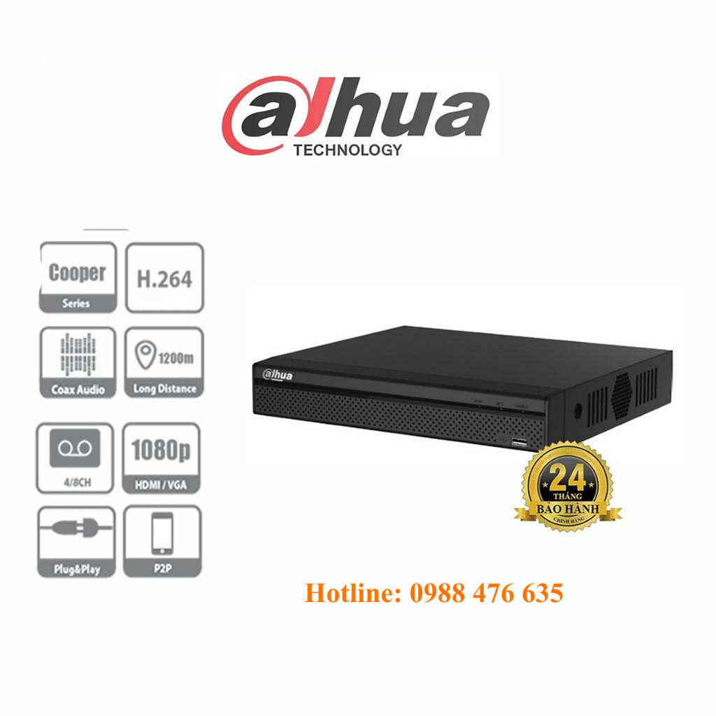 Đầu ghi hình Dahua 8 Kênh DH-NVR4108HS-HDS3