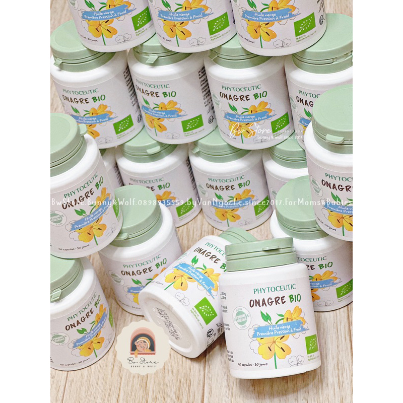 Viên Uống Tinh Dầu Hoa Anh Thảo Phytoceutic Onagre Bio Pháp - Hộp 90 viên