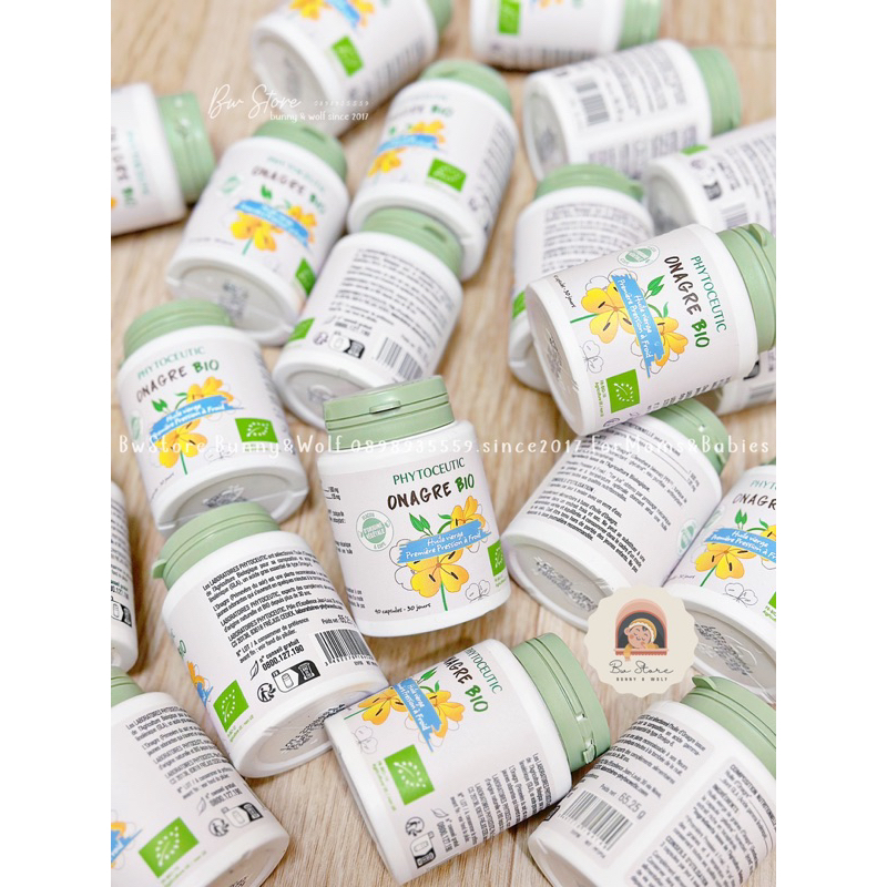 Viên Uống Tinh Dầu Hoa Anh Thảo Phytoceutic Onagre Bio Pháp - Hộp 90 viên