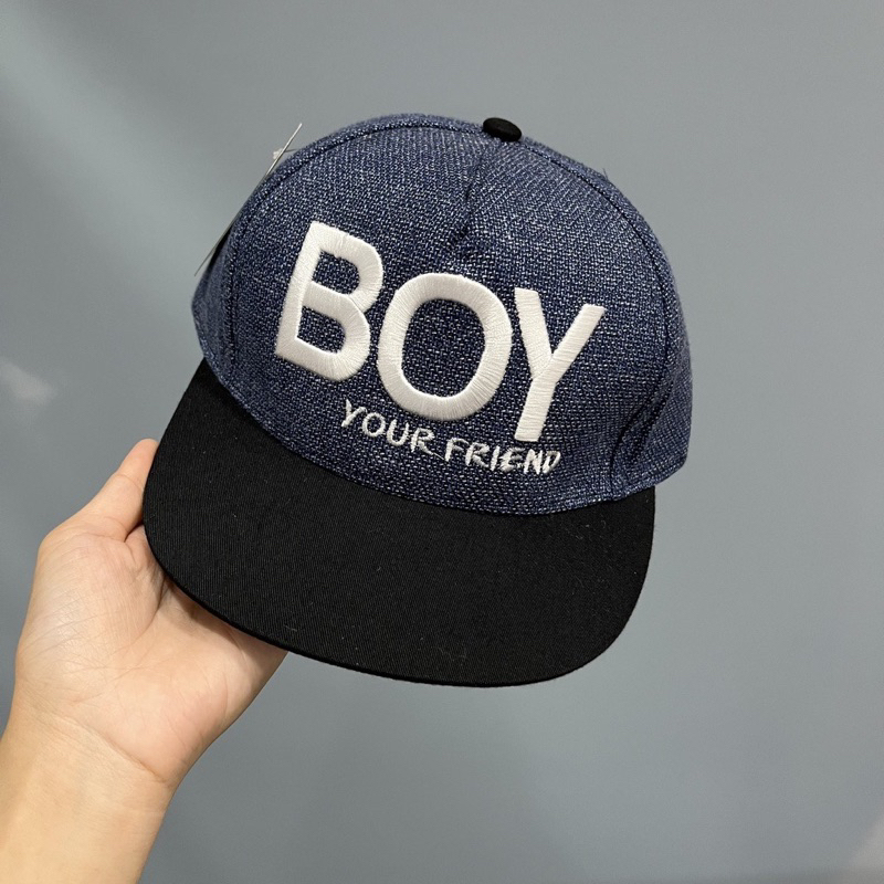 Nón kết cho bé trai, mũ hiphop chữ Boy cho bé trai bé gái 3-8 tuổi