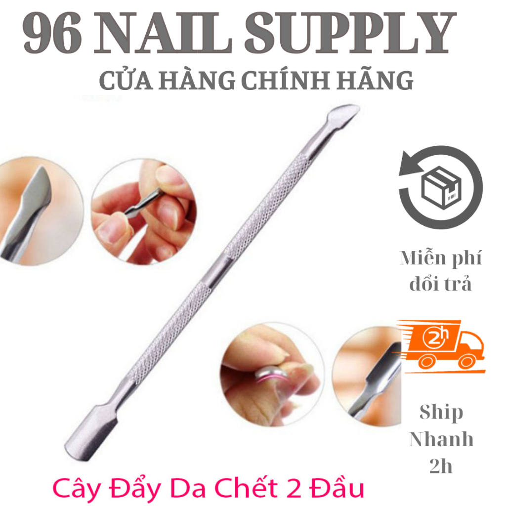 Cây Đẩy Da - Lấy Khóe, Sủi Móng, Đẩy Da ChếtT INOX NHẬT