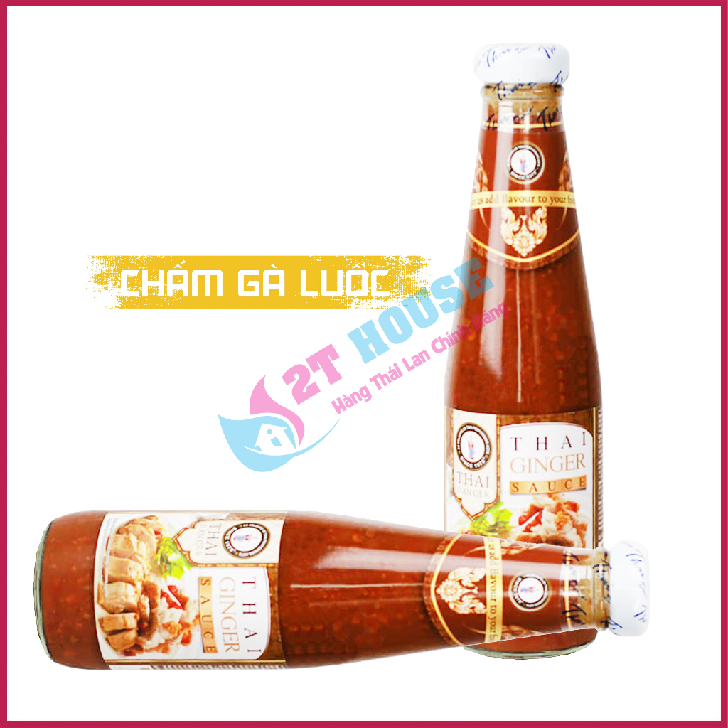 Sốt nước chấm hải sản/lẩu/bò tiêu đen Thai Dancer siêu ngon Thái Lan chai 300ml 2T House Shop Hàng Thái Lan Nội Địa