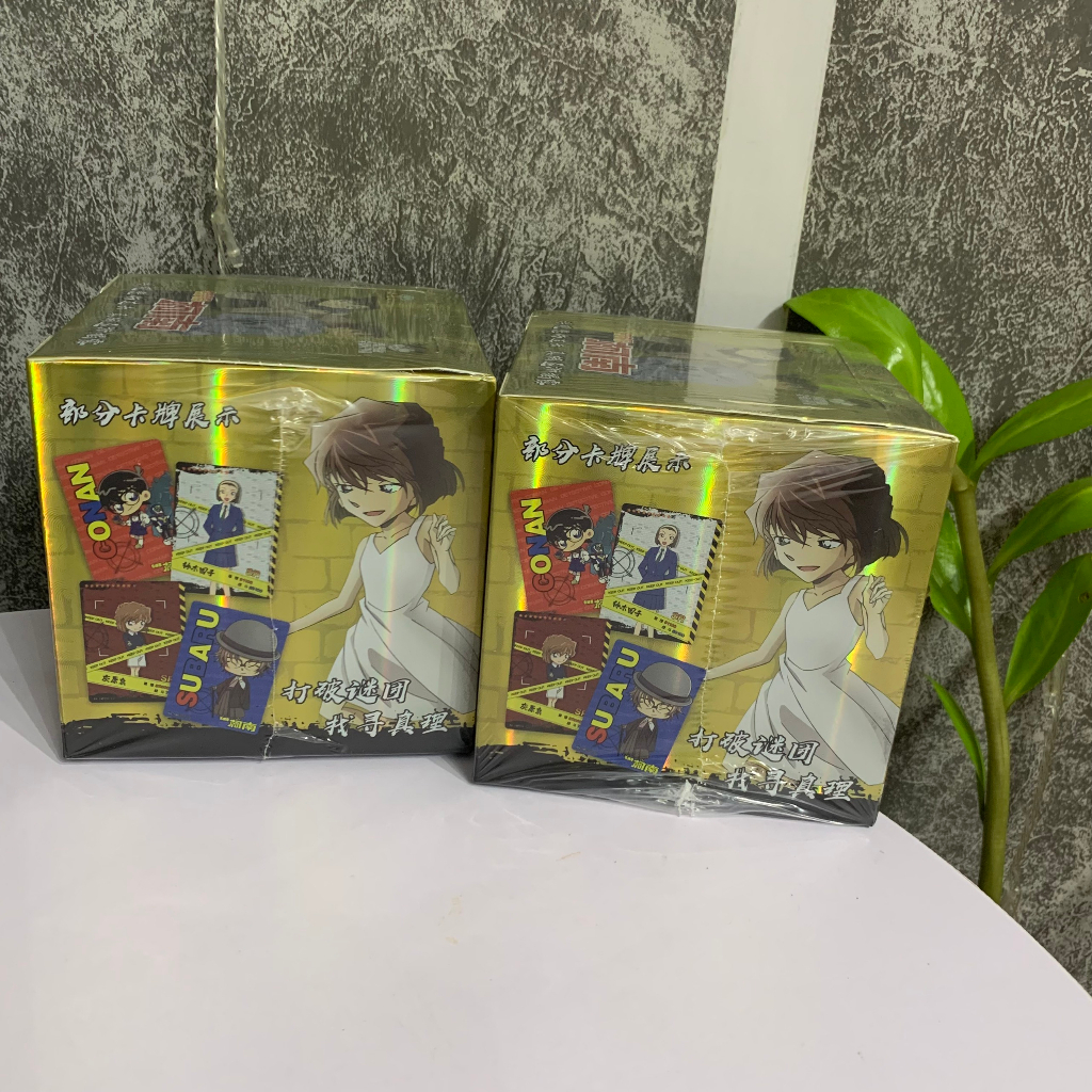 Full Box Thẻ bài may mắn Anime/Manga Thám tử lừng danh Conan