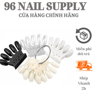 Móng mẫu vương miện tập sơn, tập vẽ làm mẫu bịch 10 vỉ 50 móng
