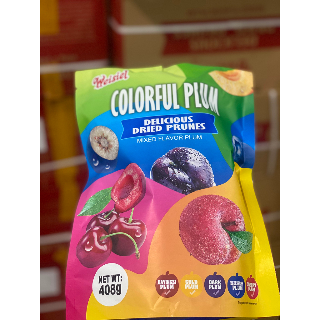 Ô mai mix đủ vị gói 408gram