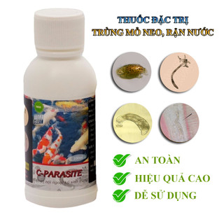 C - Parasite - Xử Lý Trùng Mỏ Neo - Rận Nước - Ký Sinh Trùng - Sán Trên Cá Koi 100ml