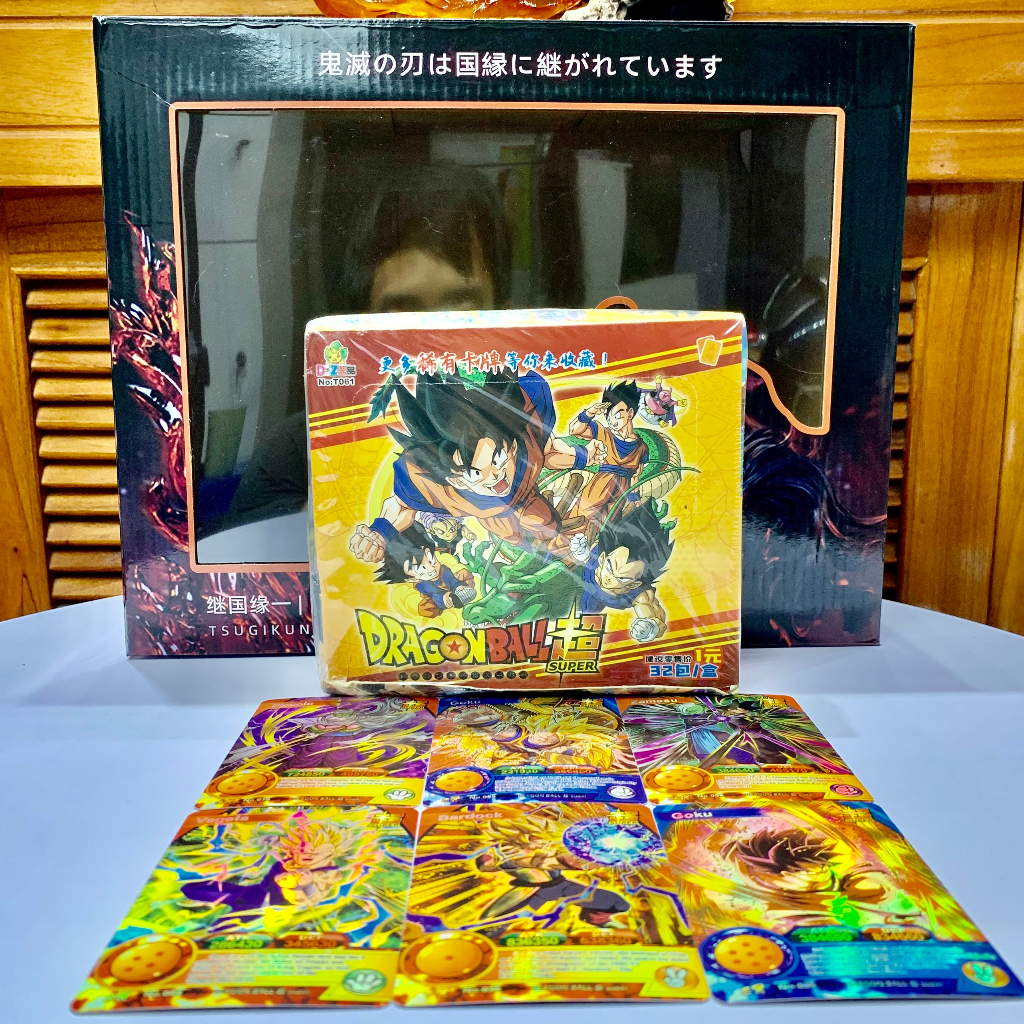 Bộ Thẻ DragonBall Giá rẻ 32 Packs 192 Thẻ - Thẻ 7 Viên Ngọc Rồng
