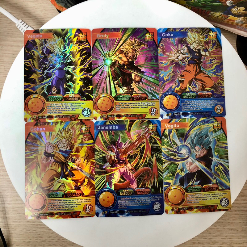 Bộ Thẻ DragonBall Giá rẻ 32 Packs 192 Thẻ - Thẻ 7 Viên Ngọc Rồng