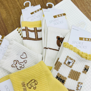 🐻 tất/ vớ cổ cao hình gấu dễ thương 🐻