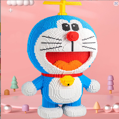 Giá tốt Tặng Keo và Búa, doraemon 65cm chong chóng tre, mô hình lắp ráp doremon cỡ đại siêu đẹp, làm quà tặng trưng bày