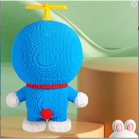 Giá tốt Tặng Keo và Búa, doraemon 65cm chong chóng tre, mô hình lắp ráp doremon cỡ đại siêu đẹp, làm quà tặng trưng bày