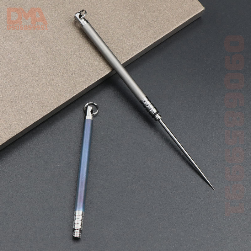 Tăm đa năng treo móc khóa chốt xoay titan EDC (YQ-C5)