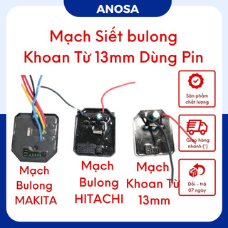 Mạch điều khiển động cơ máy siết bulong, khoan 13mm không chổi than