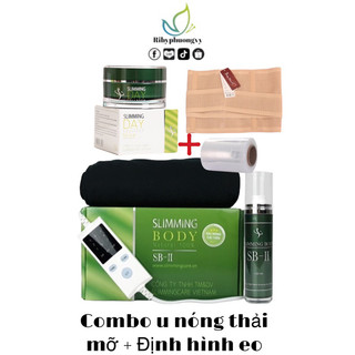 (Chính hãng) Bộ ủ nóng Slimming body sb2 quấn nóng thải mỡ bụng, đùi, tay