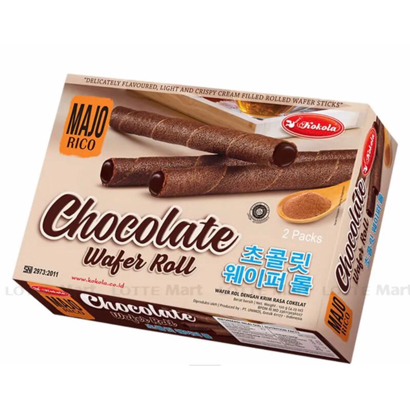 Bánh quế Kokola vị chocolate / Bánh que kokola vị vanilla 100g