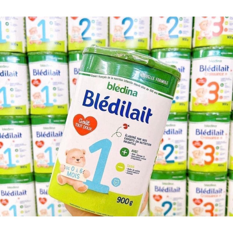 Sữa bột Bledilait 900 gram số 1 2 3 4 xuất xứ Pháp