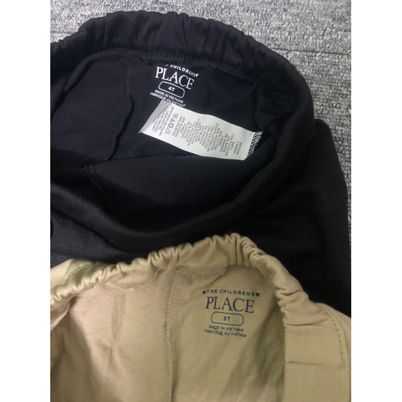 Chân váy ngắn học sinh bé gái kaki mềm 4 cúc 2-12Y