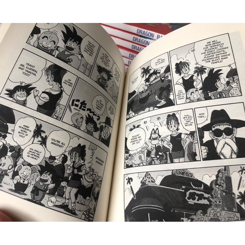 Bản Tiếng Anh Dragon Ball