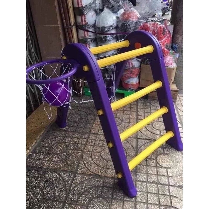 Thang vận động leo thang, bóng rổ, bóng đá 3in1 pediasure🌹🌹 freeship 🌹🌹 hkm sữa