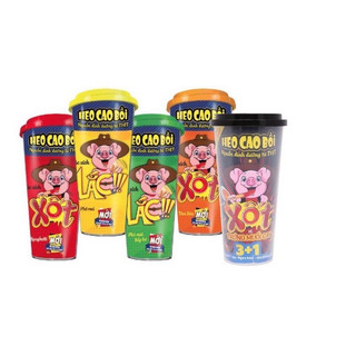 Xúc xích lắc heo cao bồi hộp 3+1 cây 64g