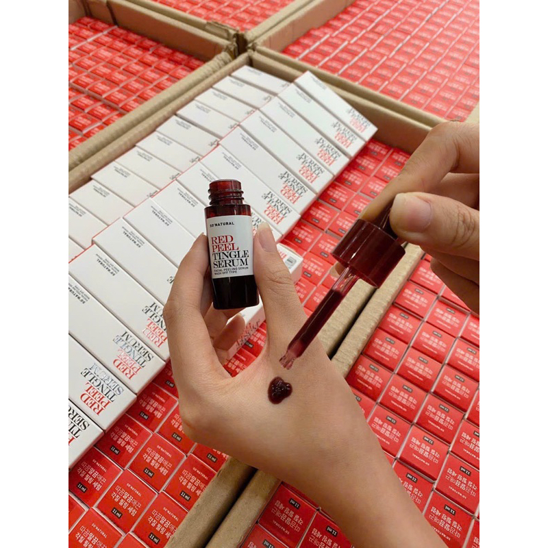 Tinh Chất Peel Da Sinh Học So’Natural Red Peel Tingle Serum - 11ml
