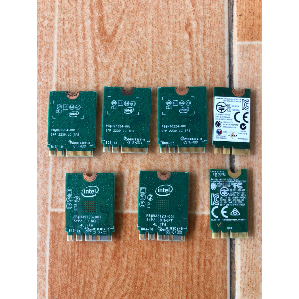 CARD WIFI INTEL AC CHUẨN M2 NGFF KEY EA5ghz