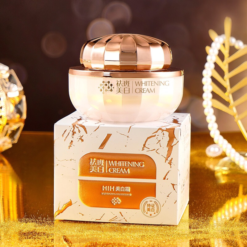 Kem HIH Làm sáng các đốm làm mờ Tinh tế và mềm mại làm sáng sự hình thành hắc tố RẠNG RỠ HOÀN HẢO Giải quyết tàn nhang,