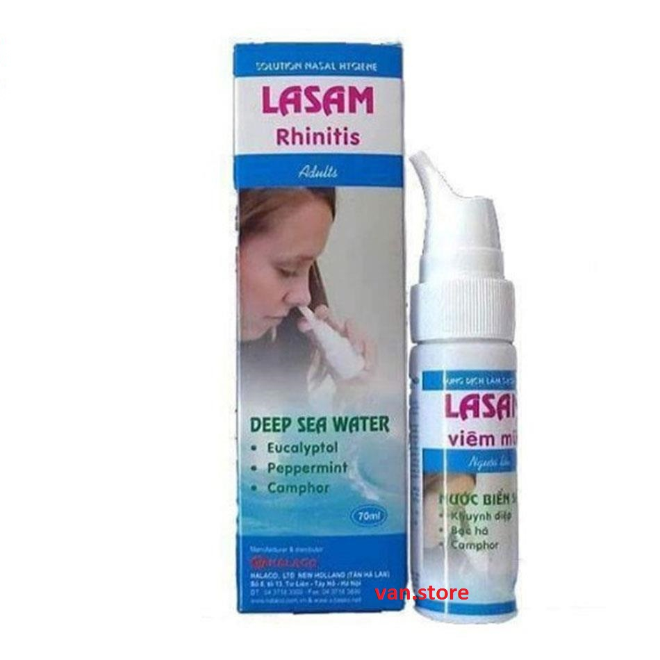 Sổ Mũi, Ngạt Mũi, Xịt Mũi Lasam, Giảm Nghẹt Mũi, Sổ Mũi, Khô Rát Mũi, Hai Loại Người Lớn Và Trẻ Em