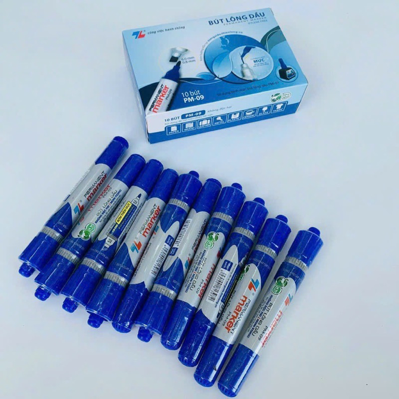 Hộp 10 Bút lông dầu PM-09
