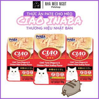 Pate Ciao Hàng Nhật Nhập Khẩu Thức Ăn Cho Mèo | Nhà Mèo Ngọt Petshop