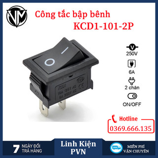 Công tắc bập bênh kcd1 - 101 6a 250v 2p