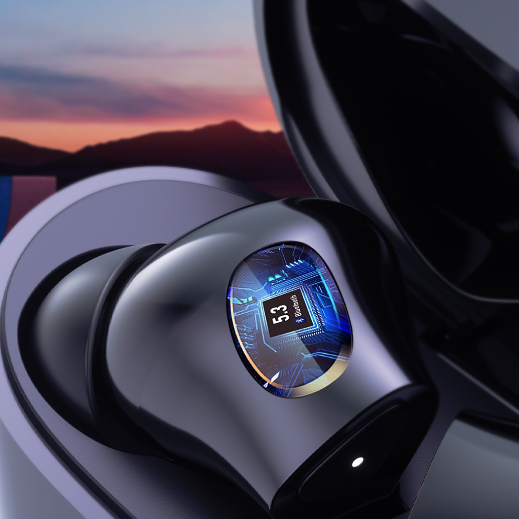 Tai Nghe Không Dây True Wireless Robot T30 Plus Led Hiển Thị Mức Pin Playtime 21H Chống Nước IPX4 - Hàng Chính Hãng